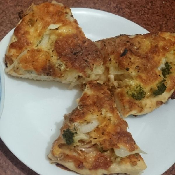 夏威夷Pizza : 張宛茹一起做
