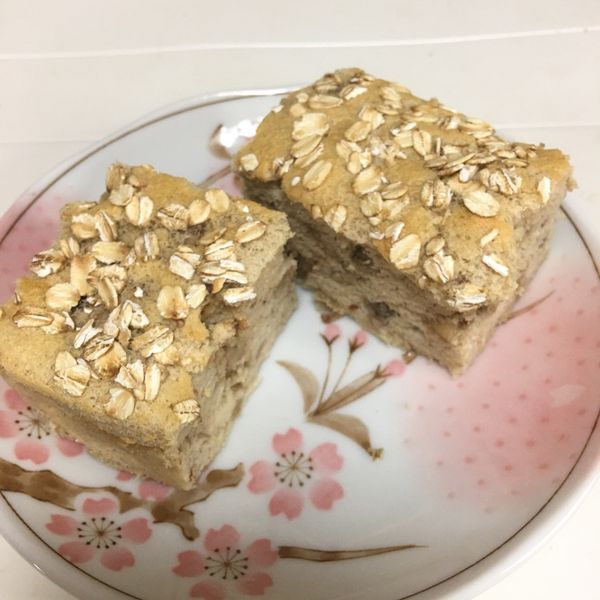 蜂蜜燕麥香蕉蛋糕 : Cindy Fu一起做