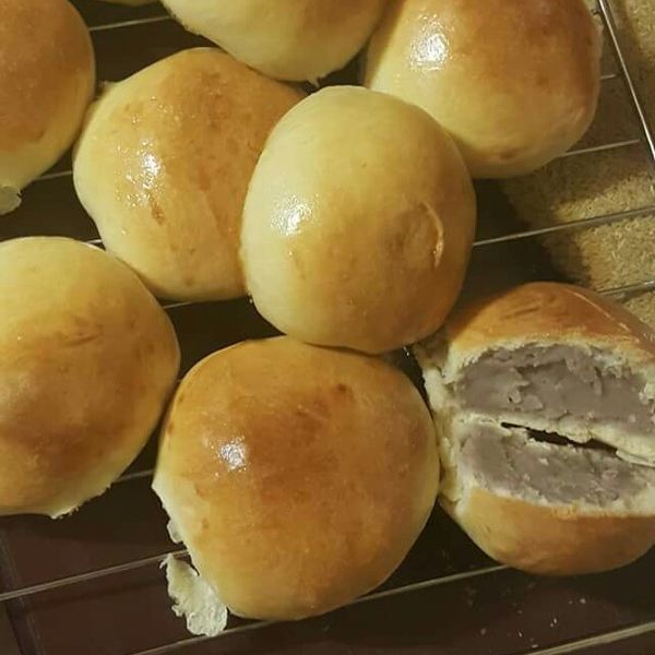 芋泥麵包:張草莓 一起做