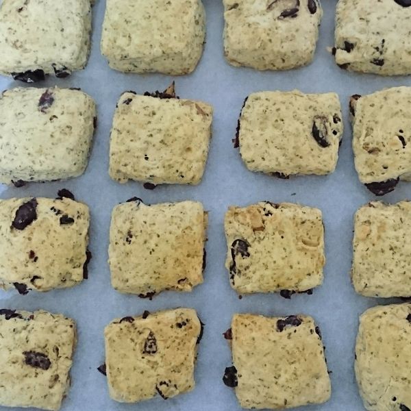 蔓越莓司康 [濕潤版] : 曾莉閔一起做