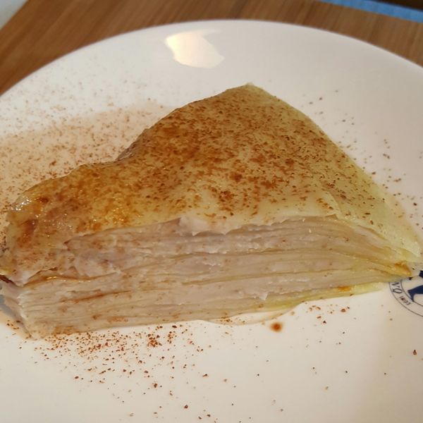 芋泥卡士達千層蛋糕 : 鄧梅英一起做