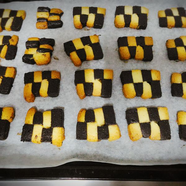 格子餅乾 : 左岸媽一起做