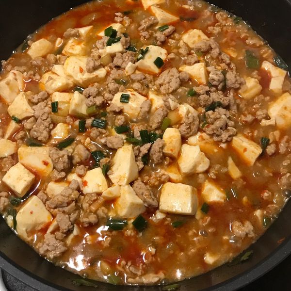 麻婆豆腐一超簡單，家常料理 : mandychen一起做