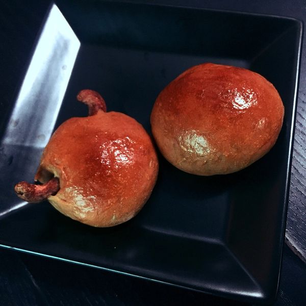 Abby一起做了黑眼豆豆巧克力麵包(胖達人無添加物版)