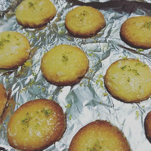 Joanna Chou一起做了💯零失敗 檸檬糖霜小酥餅