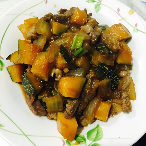 南瓜洋蔥煮牛肉 : Grace Chuang一起做