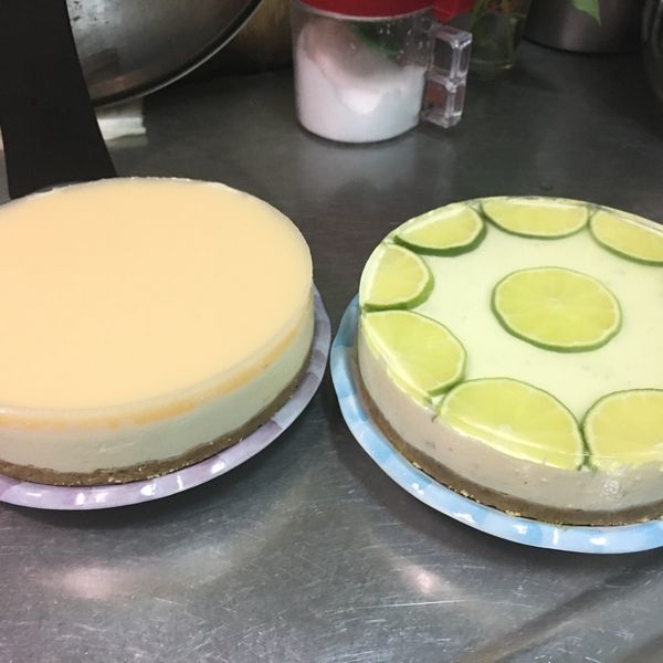 養樂多凍乳酪蛋糕（5吋、免烤箱） : 小佩一起做