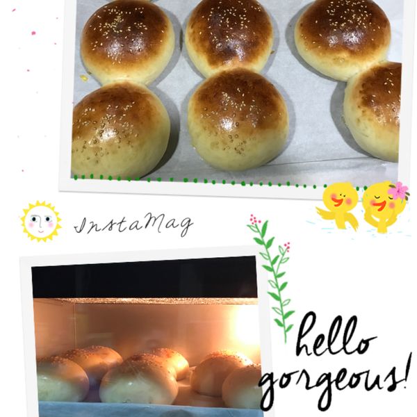 麵包12---漢堡麵包自己做 : sandy62582一起做