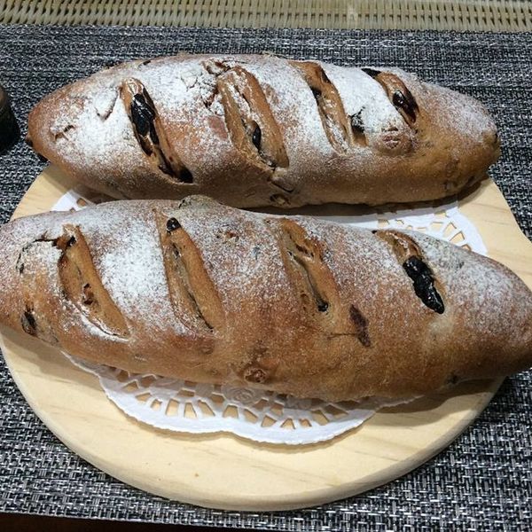 酒香桂圓核桃麵包：羅偵源 一起做