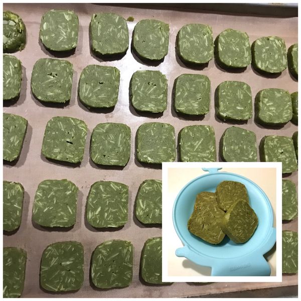 🌹抹茶餅乾&抹茶杏仁餅乾🌹：🍳Sunny愛料理🍽 一起做
