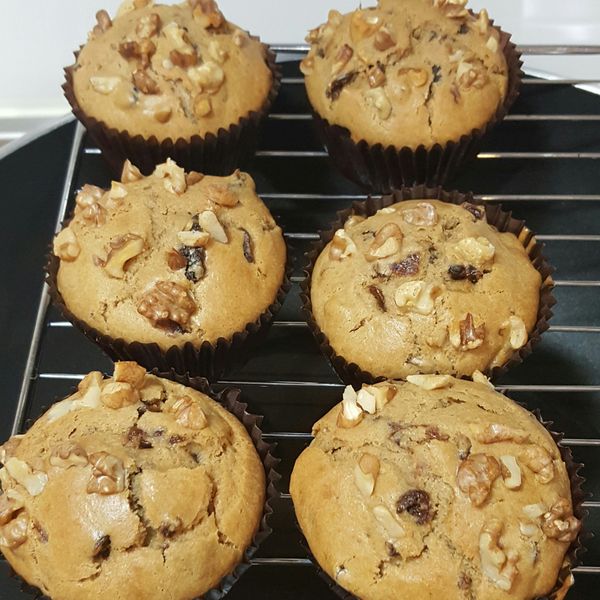 桂圓核桃杯子蛋糕:薛雅文 一起做