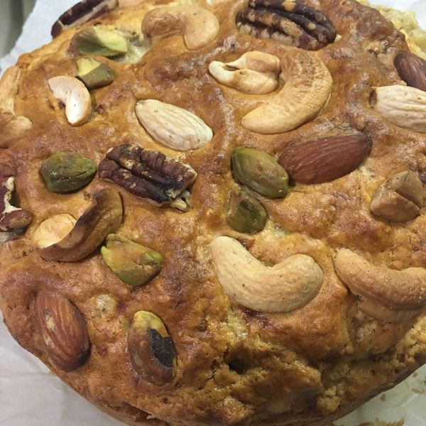 香蕉蛋糕～鬆餅粉做的喔：tokyo 一起做