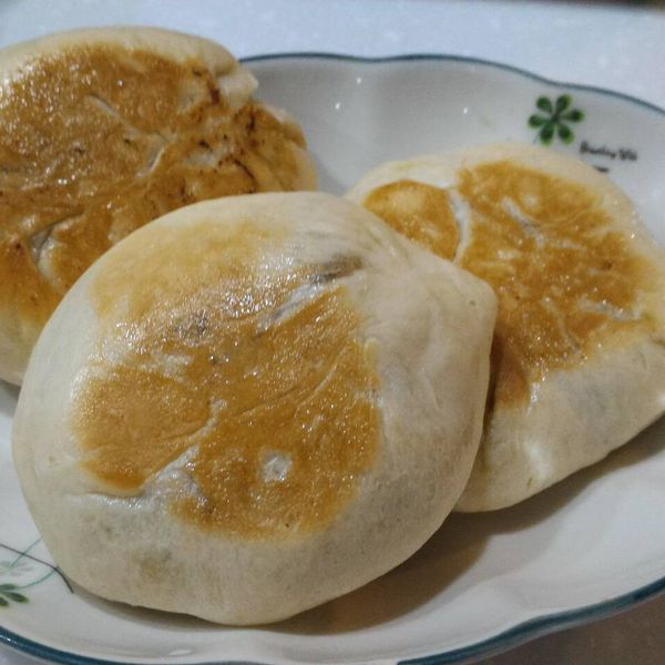 好簡單：自己做蔥肉包 : 小魚儿一起做