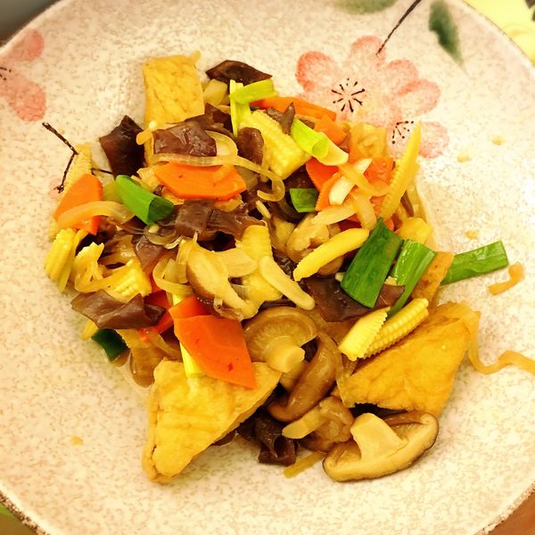 味噌燒油豆腐：bonniestar 一起做