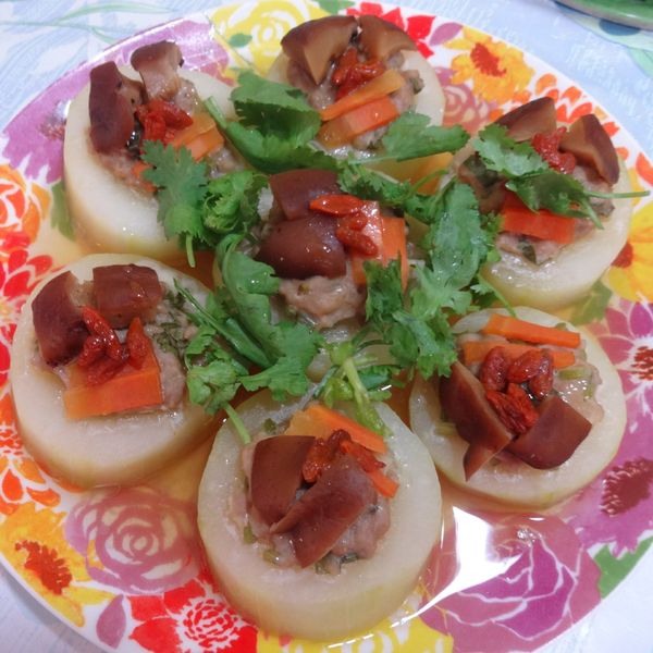 脆甜大黃瓜鑲肉 : 江采璇一起做