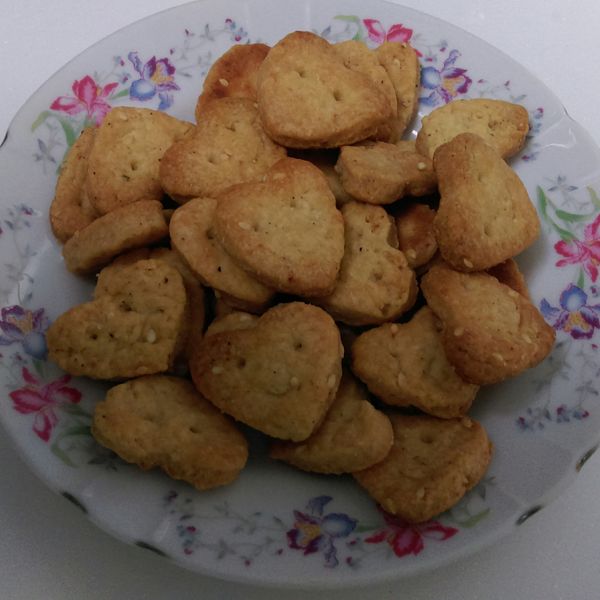 土式酥脆鹹餅乾：呂雅鈴 一起做