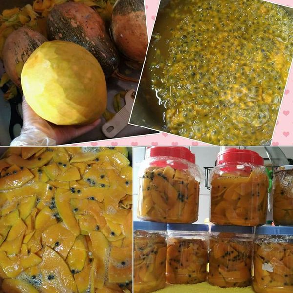 涼拌蜜糖百香南瓜 : 沈慧真一起做