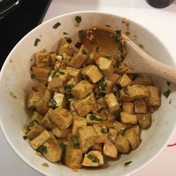 簡單好吃的蒜香豆干 : 彭凱蒂一起做