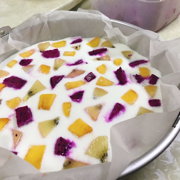 優格水果薄脆：Yu Hsuan 一起做