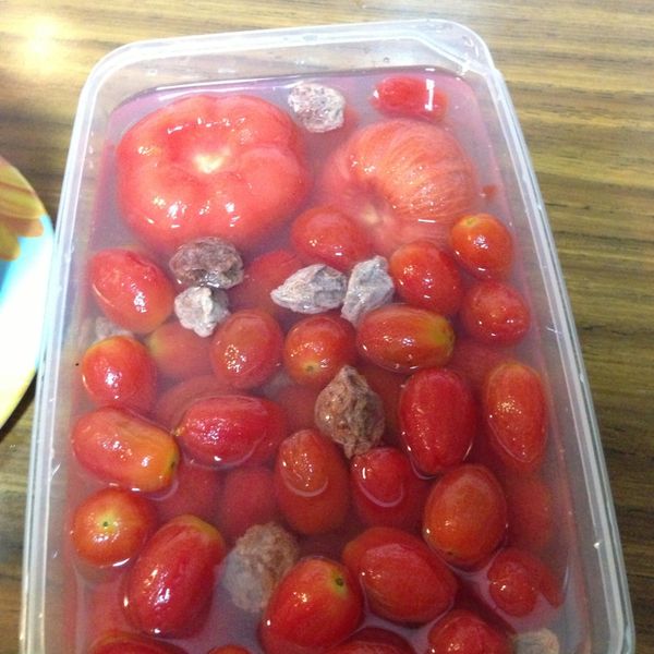 【大同電鍋料理】水果醋醃蕃茄：Elly 一起做