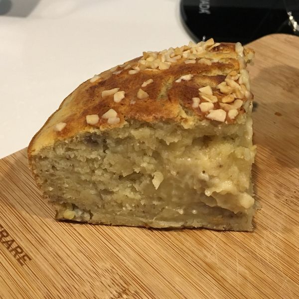 香蕉蛋糕 : 豬飽飽一起做