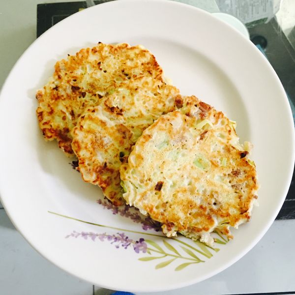 高麗菜煎餅 : 羅芝穎一起做