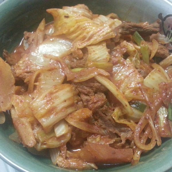 【7/食】泡菜炒豬肉：MinimiYu Hsu 一起做