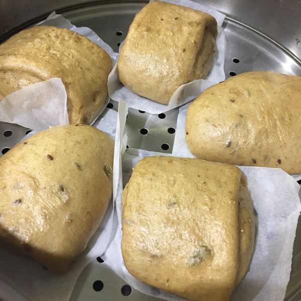 老麵黑糖全麥饅頭:Fanny Chen 一起做