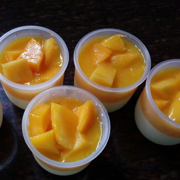 芒果鮮奶酪 : 張瓊一起做