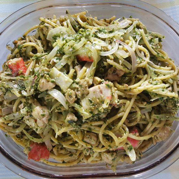 *青醬* 雞肉義大利麵 : Lim Bee Lae一起做