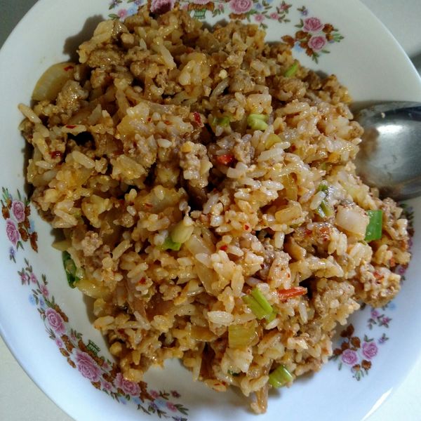 韓式泡菜炒飯：fart007007 一起做