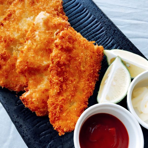 炸魚排：游雅筑 一起做