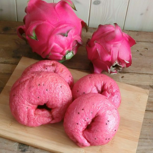 紅火龍果貝果 : ChengYu一起做