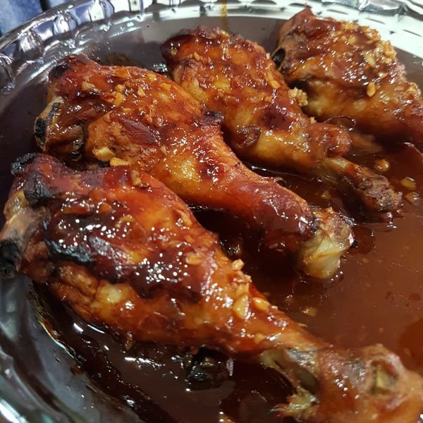 蜜汁照燒烤雞腿 : fchui一起做