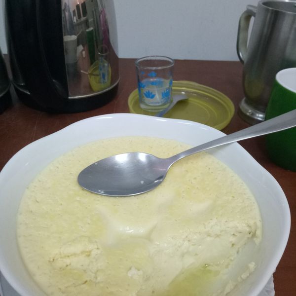 (4種材料)蒸焦糖雞蛋布丁：美玉 一起做