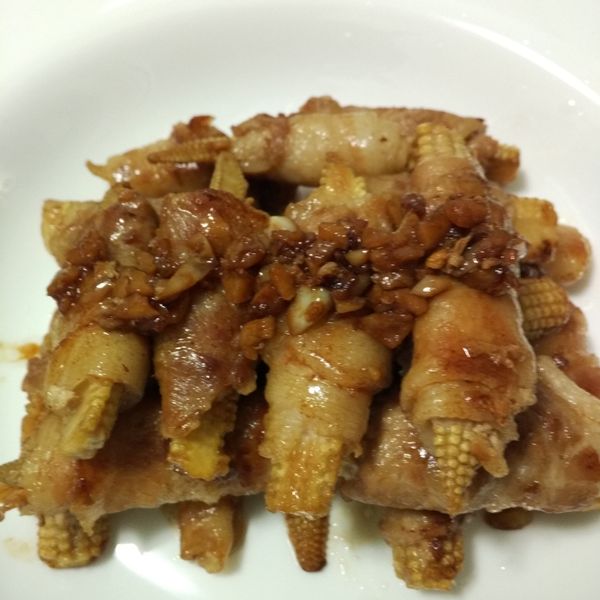 壽喜醬燒玉米筍肉捲🌽：Emily Lin 一起做