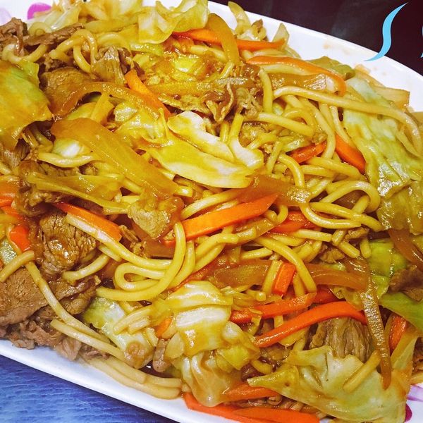 日式炒麵 yakisoba : 𝒽⁎一起做