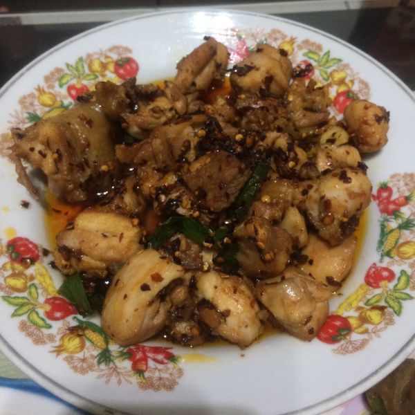 辣子雞炎炎夏日超級下飯開胃家常菜 : Minnie.H一起做