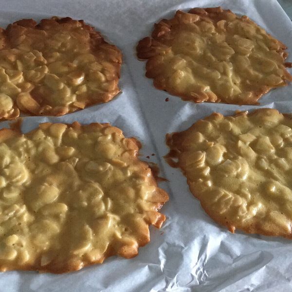 超好吃的杏仁瓦片 (全蛋):SC 一起做