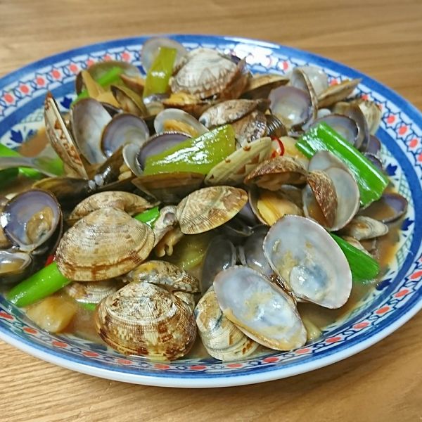 蒜炒蛤蜊 : 陳小瞳一起做