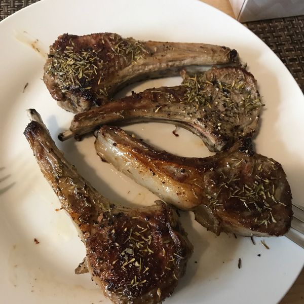 烤羔羊排 : Linaaa一起做