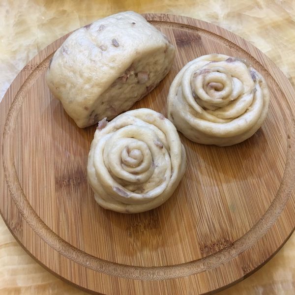 芋頭牛奶饅頭【真材實料】：馮貝寶 一起做