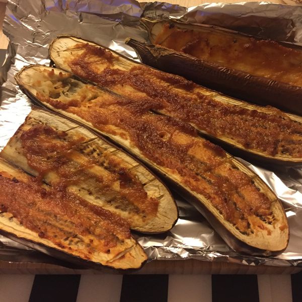 味噌烤圓茄：Aegean Kitchen  一起做