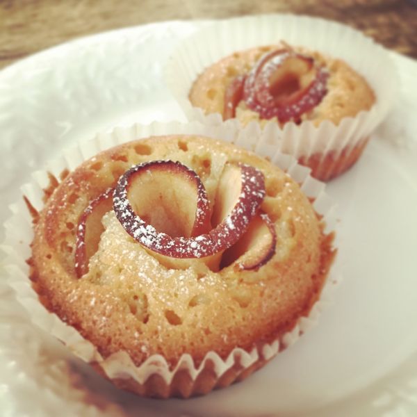 蘋果花杯子蛋糕 : Chloe Chen一起做