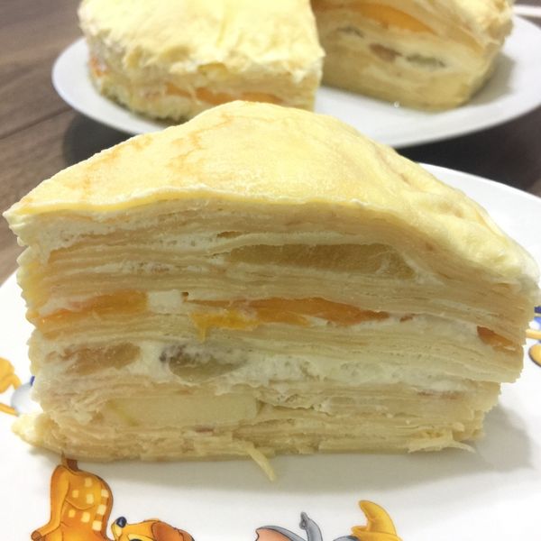 好像很厲害的抹茶千層蛋糕❤ : Kunming Nung一起做