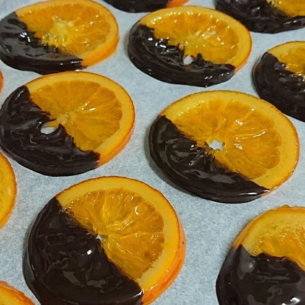 橙片巧克力 : Helene一起做