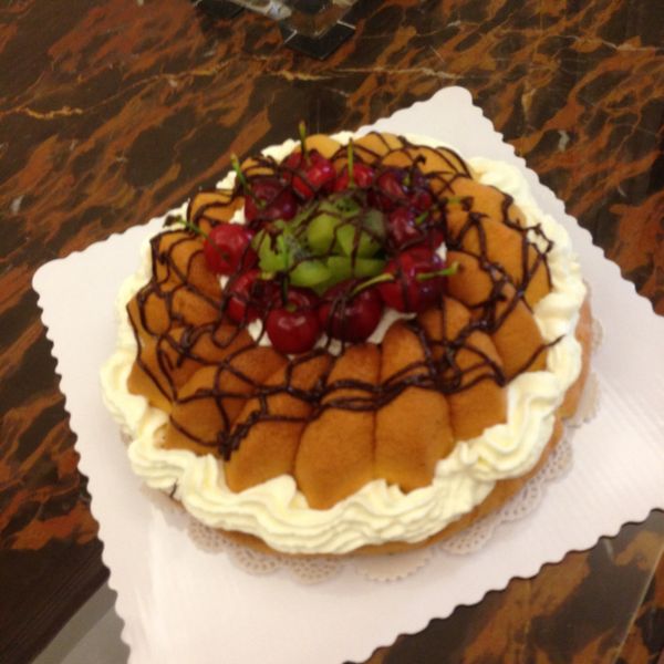 香草戚風蛋糕 : 小肉雯啊一起做