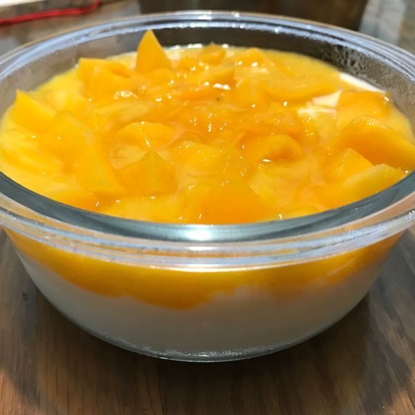 芒果鮮奶酪 : 柯馨怡一起做