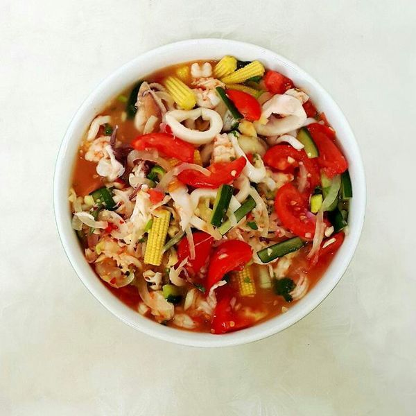 ♥我的手作料理♥ 泰式酸辣海鮮：陳依婷 一起做