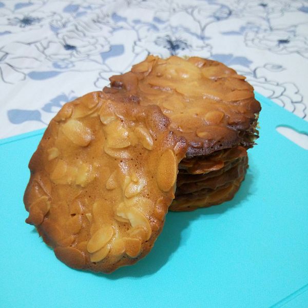 杏仁薄片餅乾 : 提拉米貓一起做